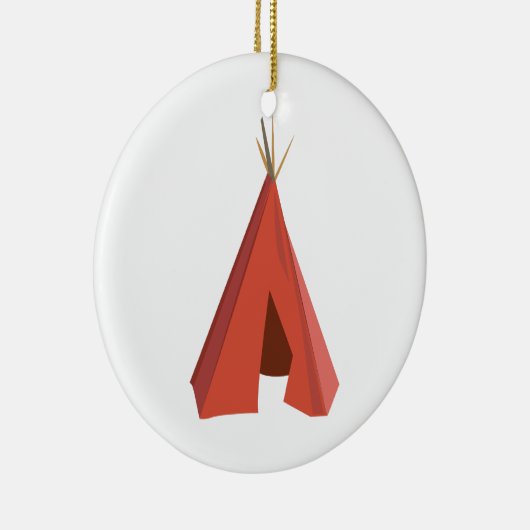 Indische theepee keramisch ornament (Rechts)