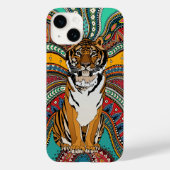 Indische tijger Case-Mate iPhone case (Achterkant)
