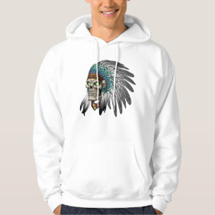 Indische tribale orthodoxe schedelbuis hoodie