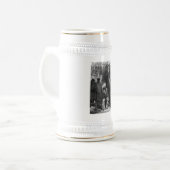 Indische Tribe Stein Bierpul (Voorkant links)