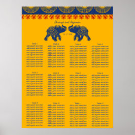 Indische trottoir van het weeshuis poster