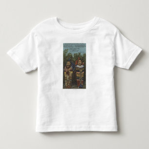 Indische tweelingen in papiermachines en "Gewoon  Kinder Shirts