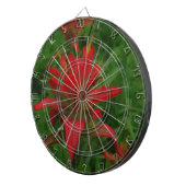 Indische verfborstel dartbord (Voorkant Rechts)