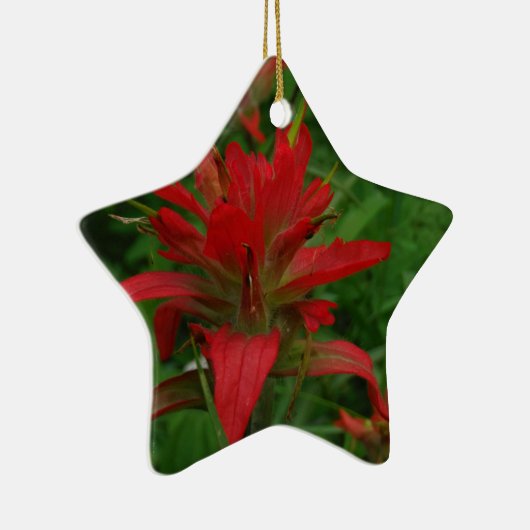 Indische verfborstel keramisch ornament (Rechts)