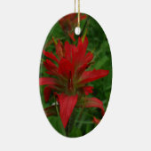 Indische verfborstel keramisch ornament (Rechts)