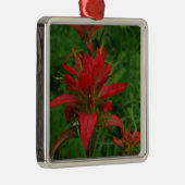 Indische verfborstel metalen ornament (Rechts)