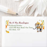 Indische versierde olifant