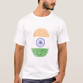 Indische vingerafdruk t-shirt (Voorkant)