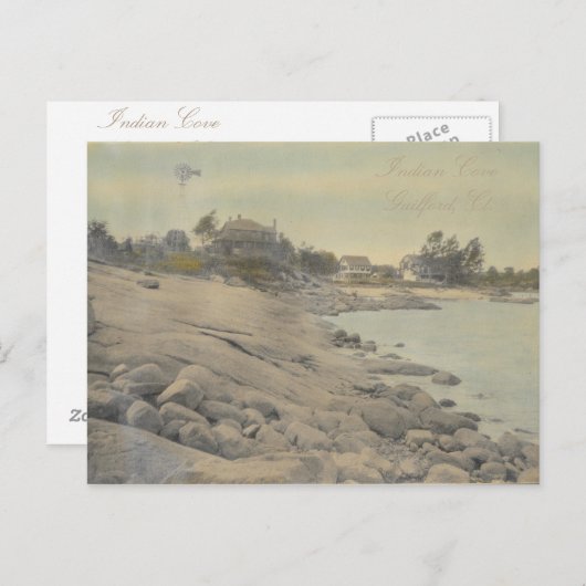 Indische Vintage Briefkaart (Voorkant / Achterkant)