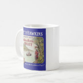 Indische Vintage-fruitkrat Koffiemok (Voorkant links)