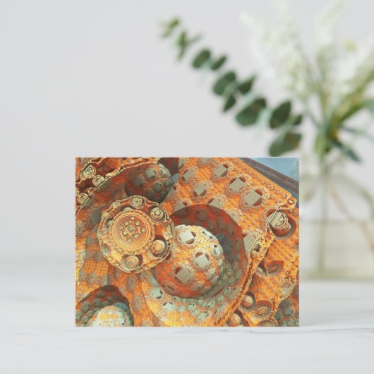 Indische visie briefkaart (Staand voorkant)