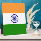 Indische vlag - Afbeelding van hoge kwaliteit Fotoplaat (Zijkant)