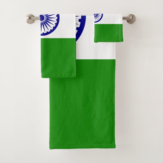 Indische vlag bad handdoek (Insitu)
