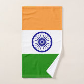 Indische vlag bad handdoek (Handdoek)