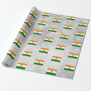 Indische vlag cadeaupapier