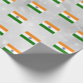Indische vlag cadeaupapier (Hoek)