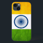 Indische vlag iPhone 13 hoesje<br><div class="desc">Indische vlag</div>