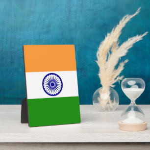 Indische vlag fotoplaat