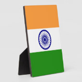 Indische vlag fotoplaat (Zijkant)