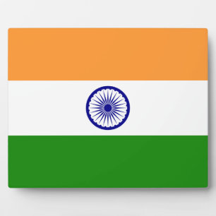 Indische vlag fotoplaat