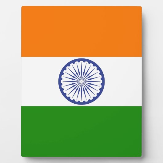 Indische vlag fotoplaat (Voorkant)