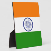 Indische vlag fotoplaat (Zijkant)