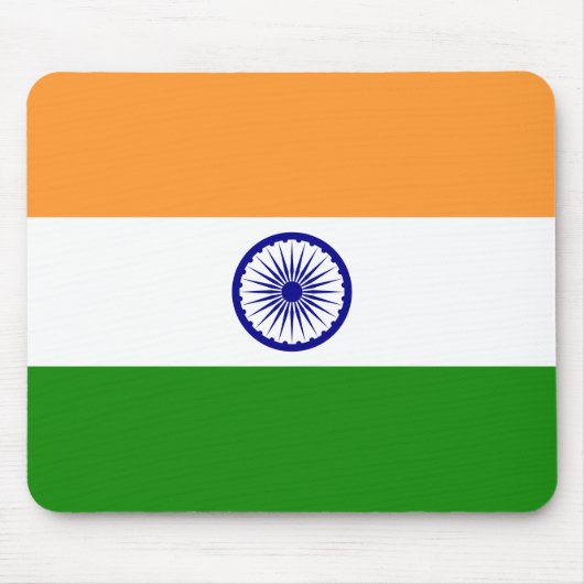 Indische vlag (India) (Zuid-Aziatisch land) (Bhara Muismat (Voorkant)