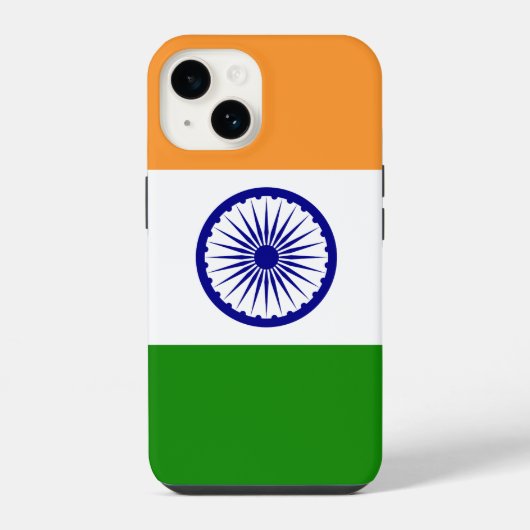 Indische vlag iPhone hoesje (Achterkant)