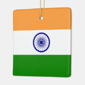 Indische vlag keramisch ornament (Links)