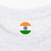 Indische vlag labels (Aangebracht)