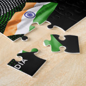 Indische vlag legpuzzel (Zijkant)