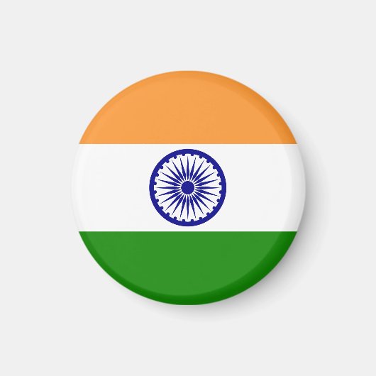 Indische vlag magneet (Voorkant)