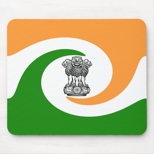 Indische vlag muismat (Voorkant)