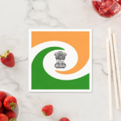 Indische vlag servetten (Insitu)