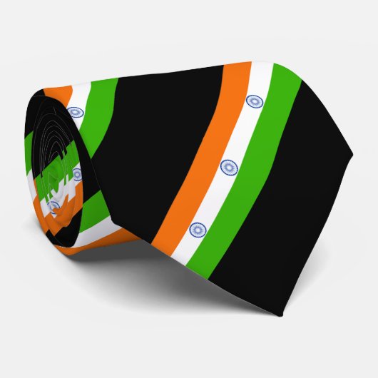 Indische vlag stropdas (Opgerold)