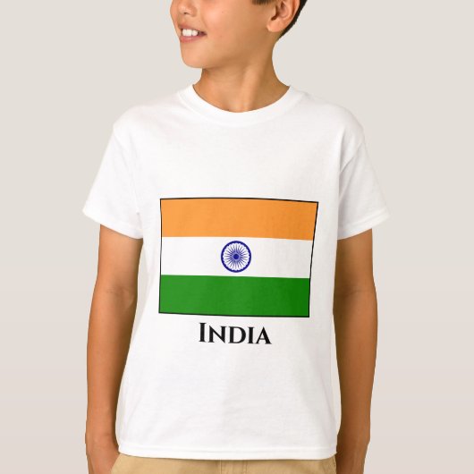 Indische vlag t-shirt (Voorkant)