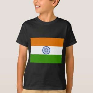 Indische vlag t-shirt