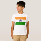 Indische vlag t-shirt (Voorkant volledig)