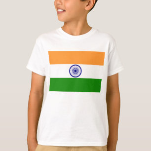 Indische vlag t-shirt