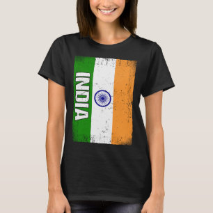 Indische vlag t-shirt
