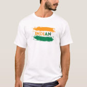 Indische vlag t-shirt (Voorkant)