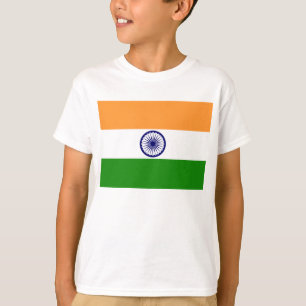 Indische vlag t-shirt