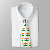 Indische vlag T-shirts en cadeaus Stropdas (Gebonden)