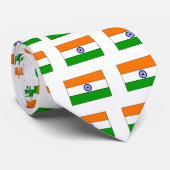 Indische vlag T-shirts en cadeaus Stropdas (Opgerold)