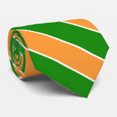 Indische vlagkleuren legant stropdas (Opgerold)