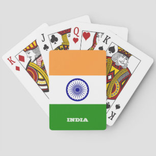 Indische vlagspelen, Indiase speelkaarten