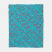 Indische vloervogel fleece deken (Voorkant)