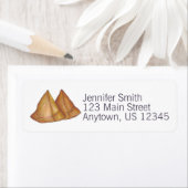 Indische voedingsgroenten, gebakken met Samosa Pas Etiket (Insitu)