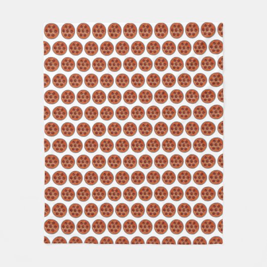 Indische voedselcuisine Malai Kofta Vegetarian Dis Fleece Deken (Voorkant)