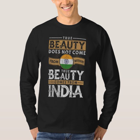 Indische vrouwen en mannen t-shirt (Voorkant)